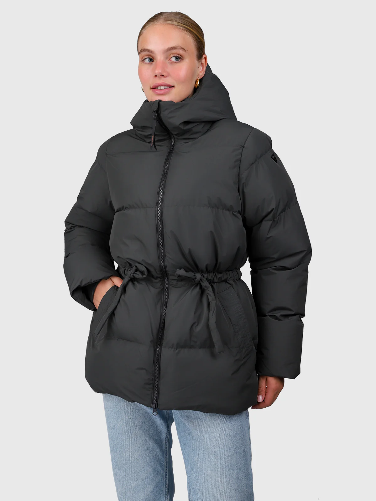 Shorelines Women Jacket | Pirate Black