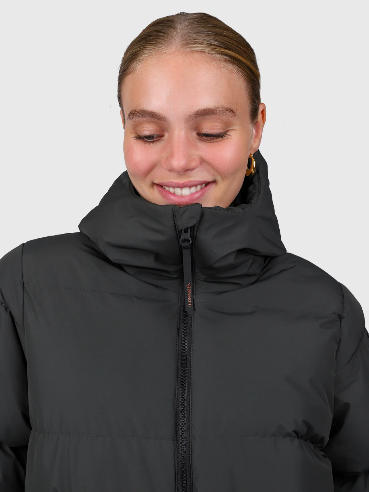 Shorelines Women Jacket | Pirate Black - Image 10