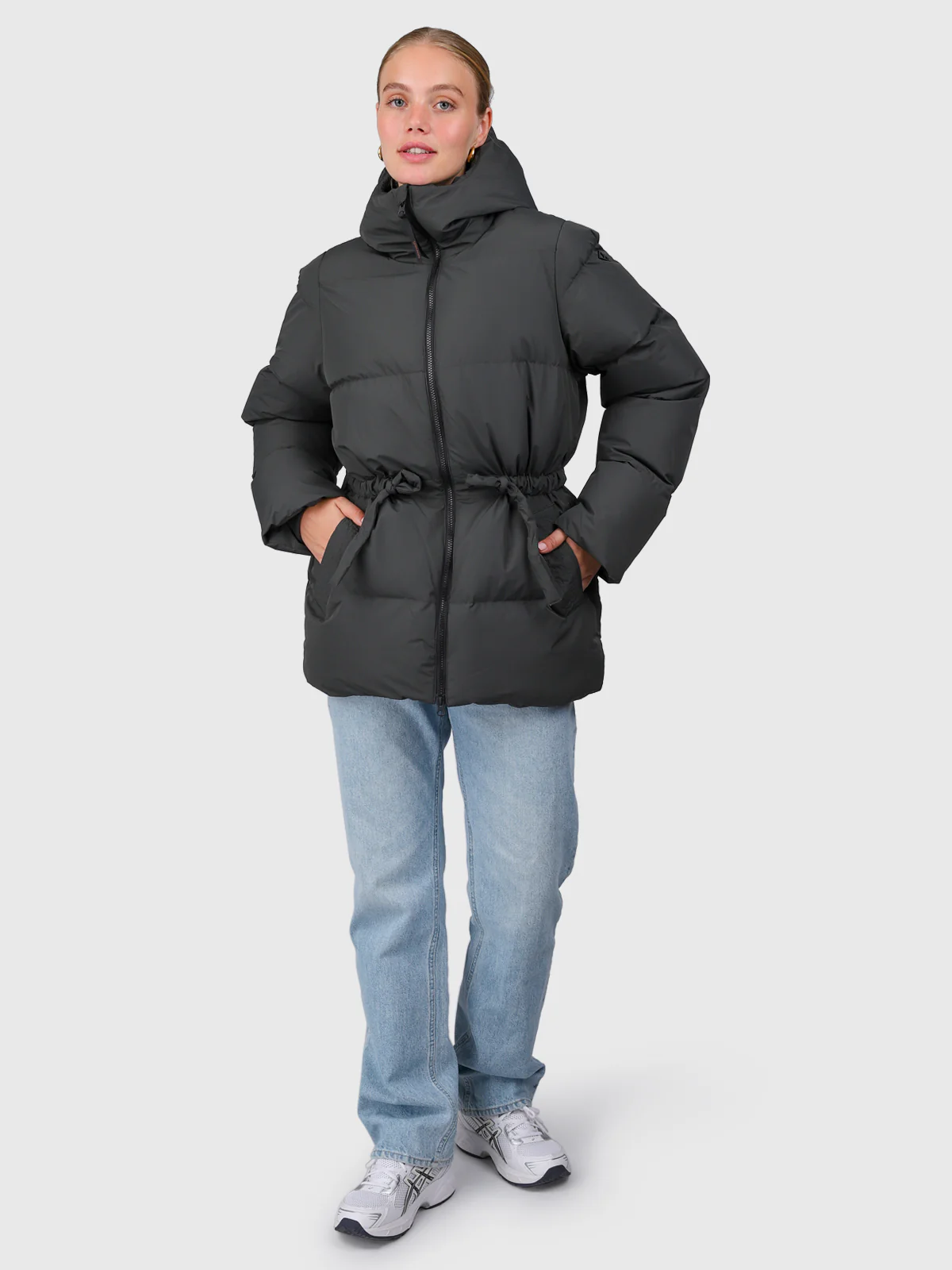 Shorelines Women Jacket | Pirate Black - Image 5