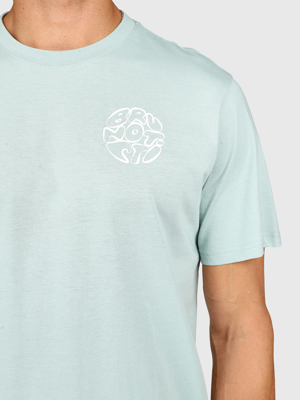 Sidley Men T-shirt | Mist - Image 6