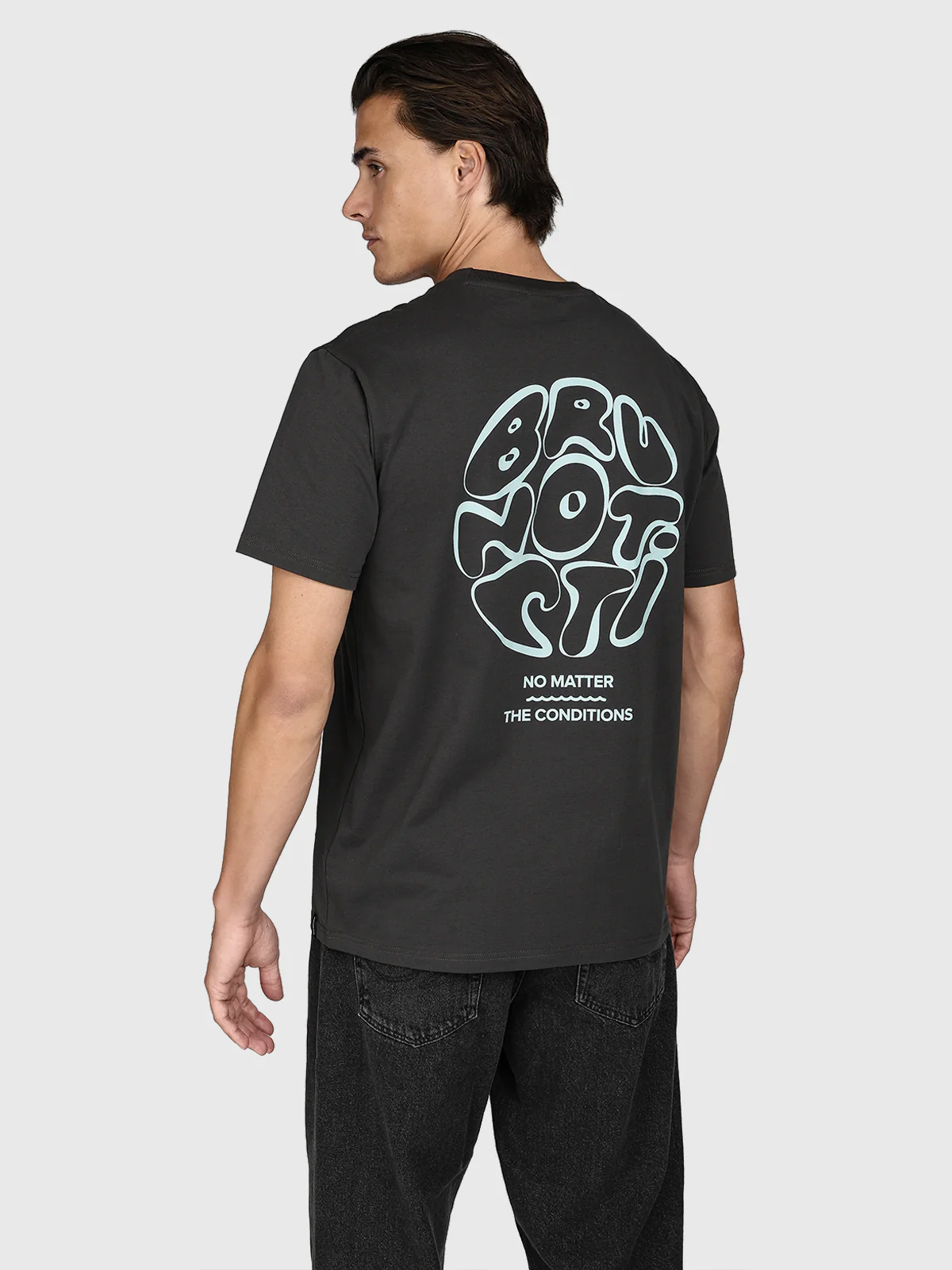 Sidley Men T-shirt | Pirate Black - Image 2