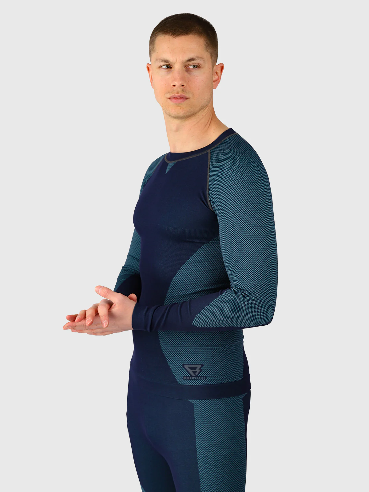 Silvretta Men Thermal Top | Blue - Image 4