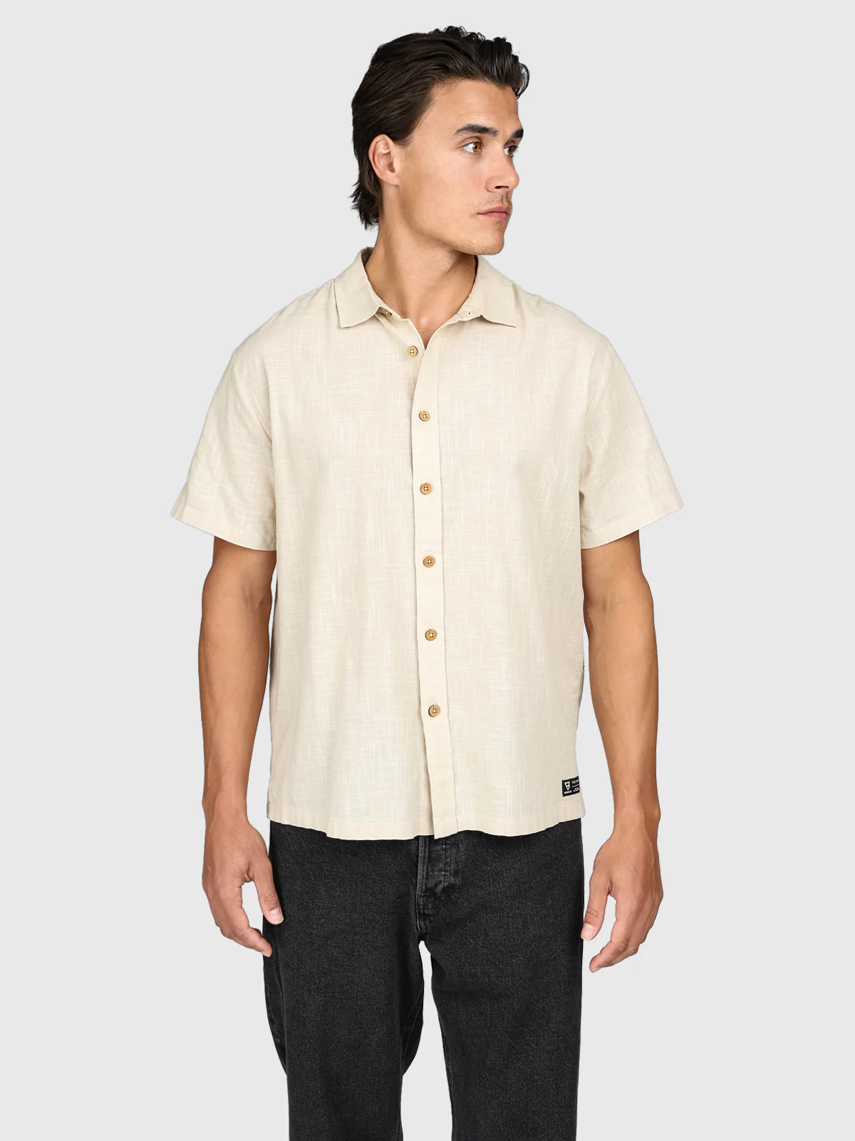 Sirrak Men Shirt | Feather Grey - Image 3