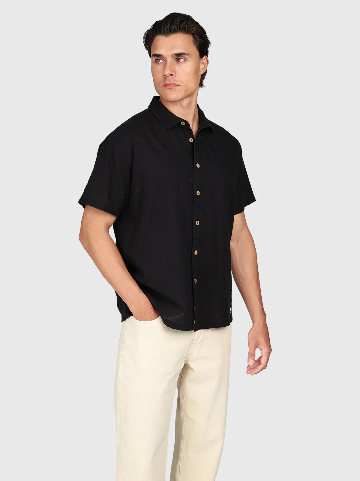 Sirrak Men Shirt | Black - Image 3