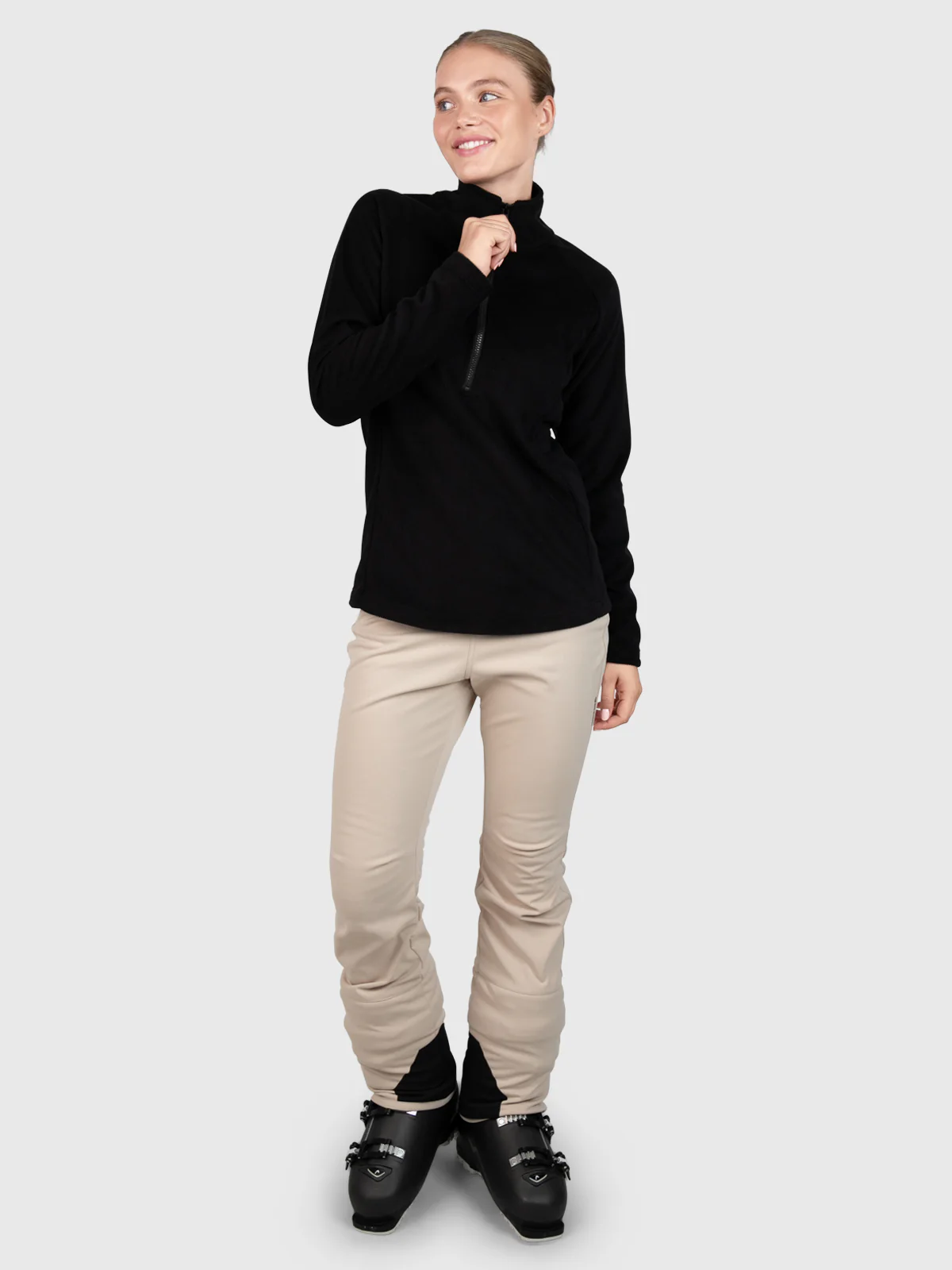 Skiania Women Fleece | Black - Image 5