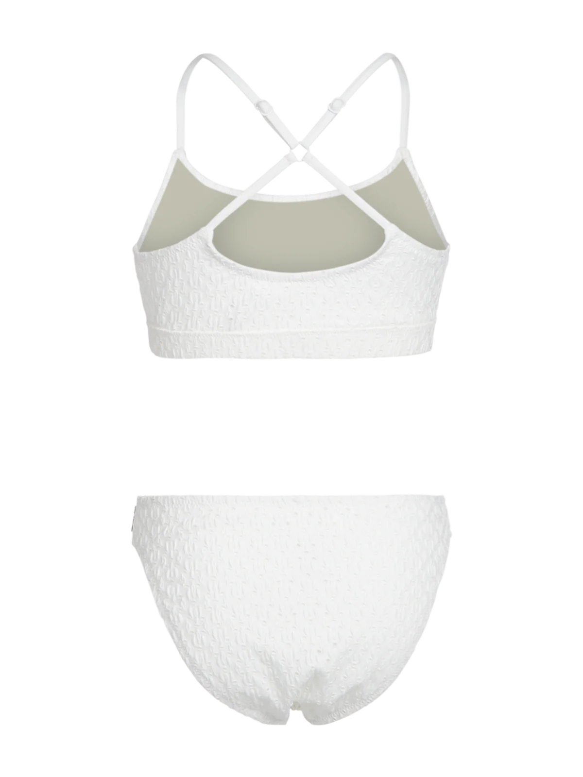 Sofia-Broidery Girls Bikini | Snow - Image 2