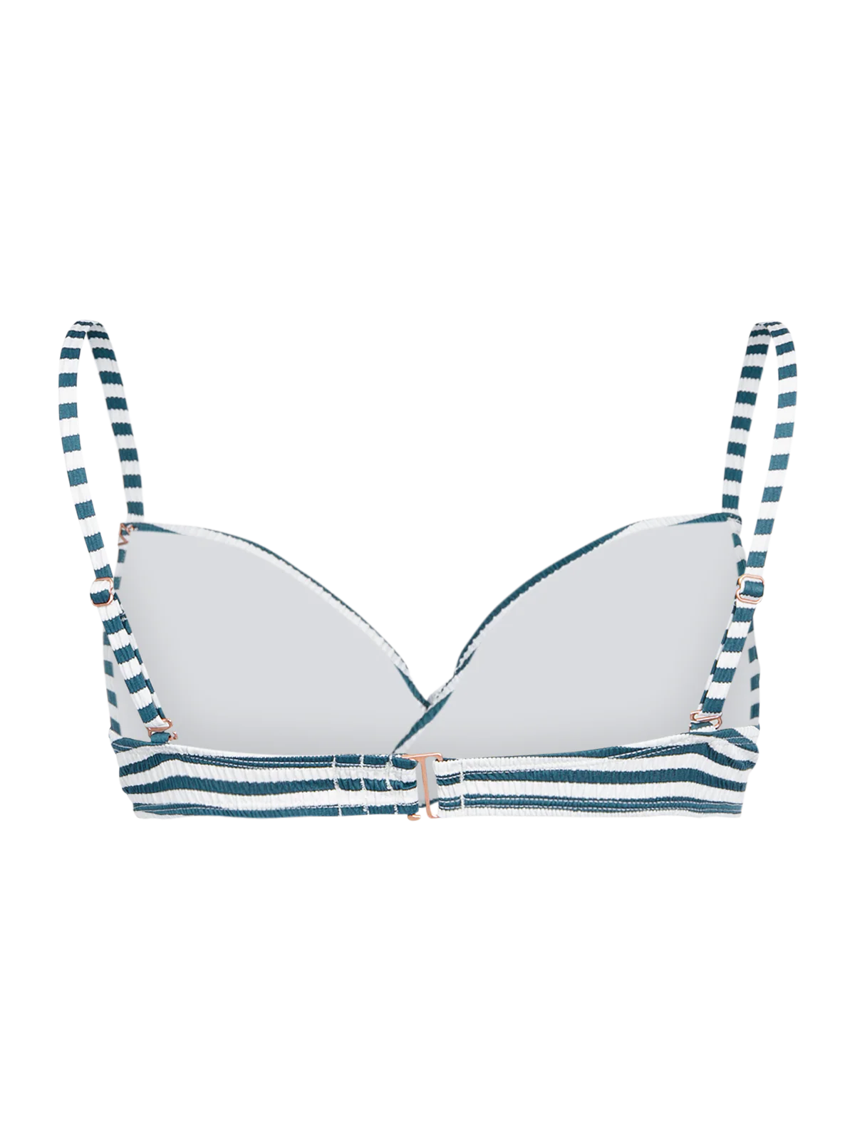 Stefana-Stripe Women Bikini Top | Snow - Image 8