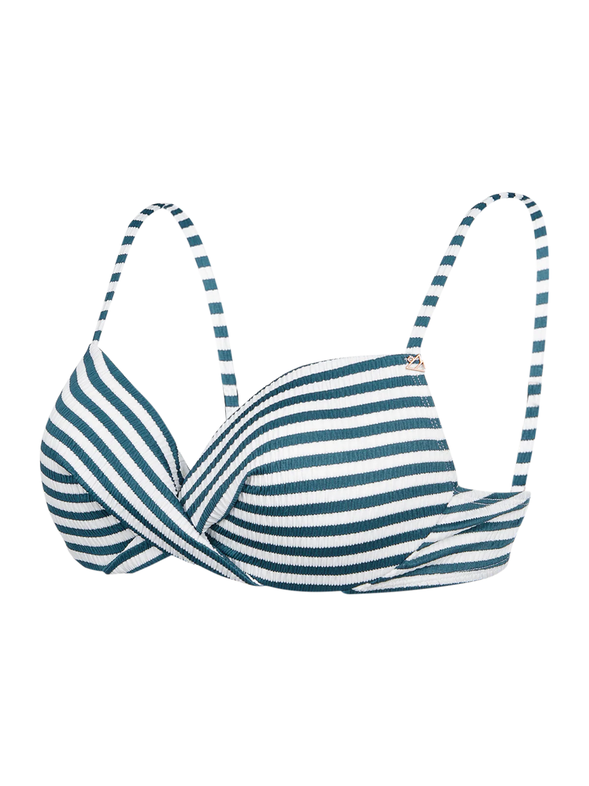 Stefana-Stripe Women Bikini Top | Snow - Image 9