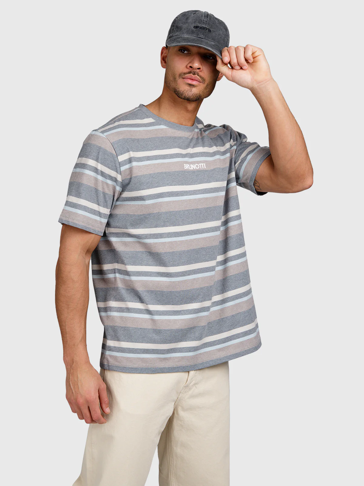Steffin Men T-shirt | Stripe - Image 4