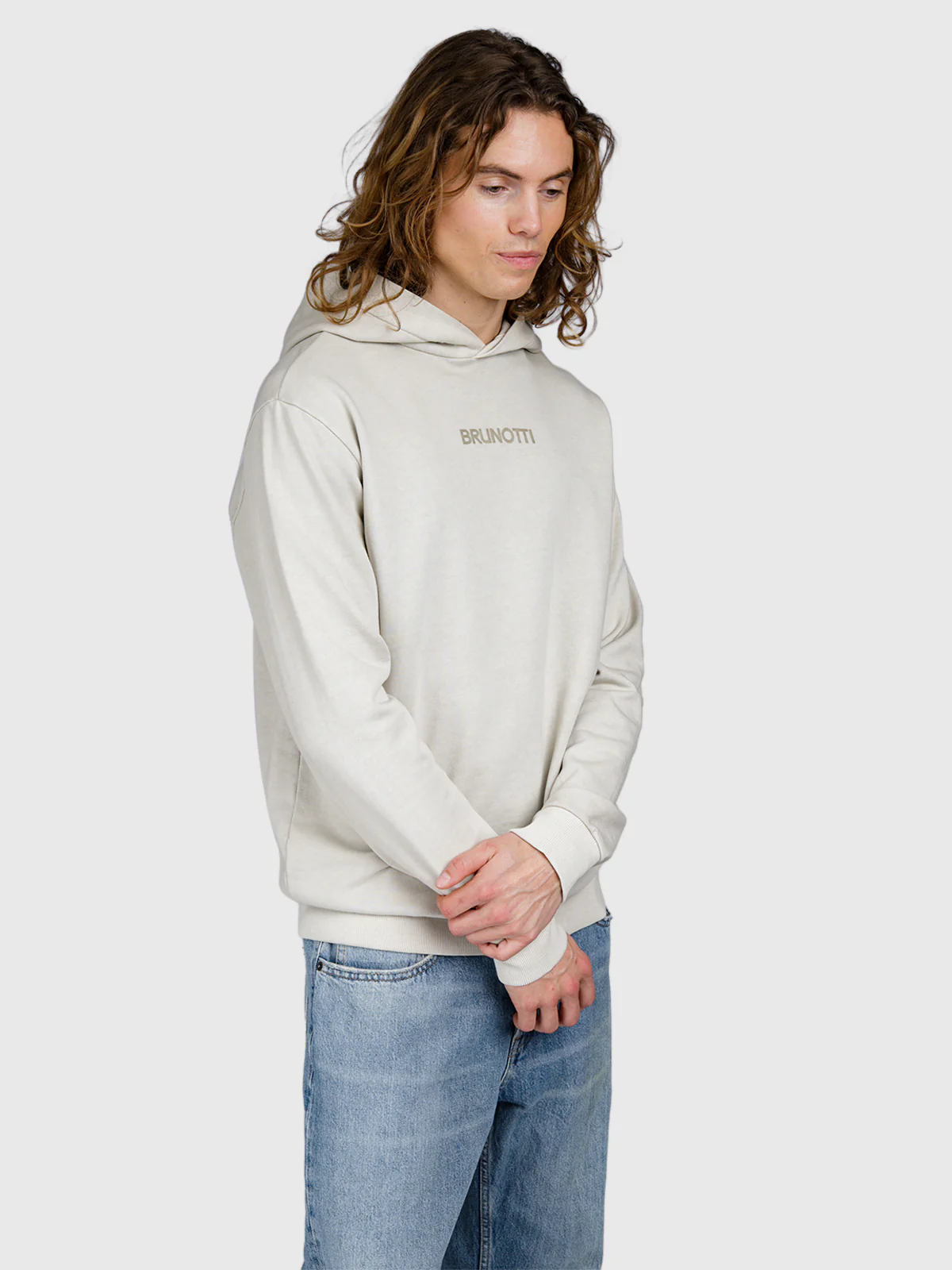 Steyn Men Hoodie | Feather Grey - Image 5
