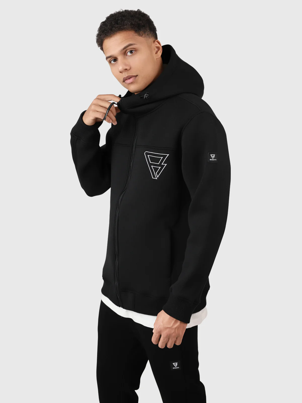 Stickers Men Sweater | Black - Image 4