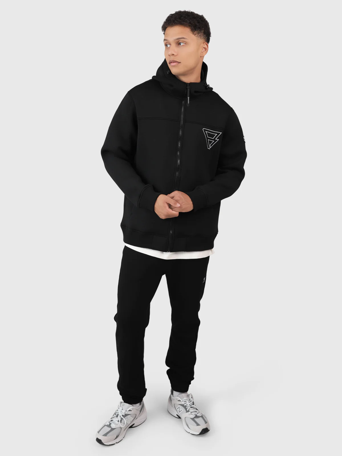 Stickers Men Sweater | Black - Image 5