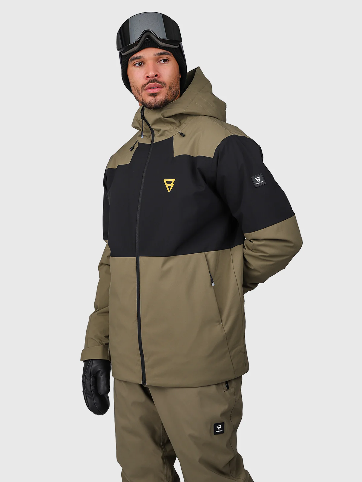 Stores Men Snow Jacket | Dusky Green - Image 4