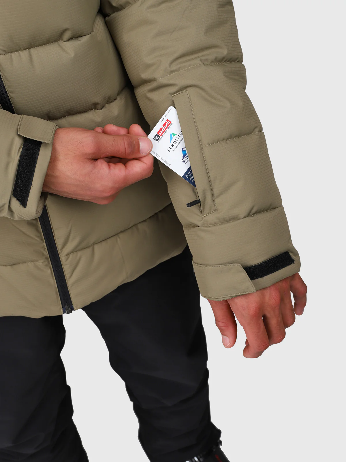 Stortan Men Snow Jacket | Dusky Green - Image 13