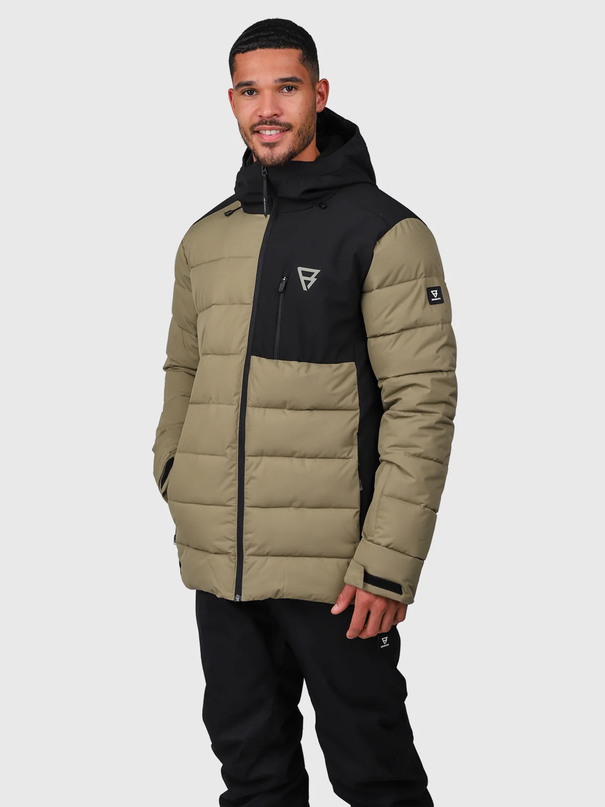 Stortan Men Snow Jacket | Dusky Green - Image 4