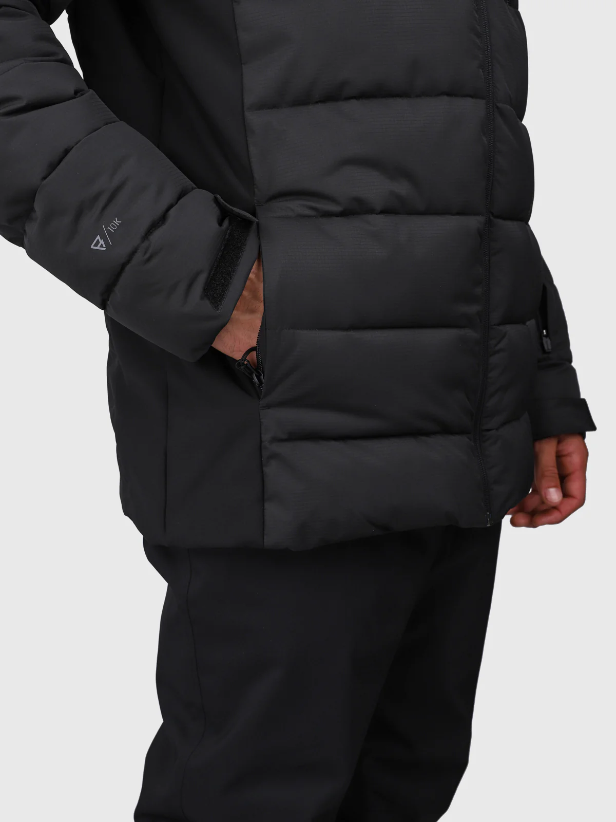 Stortan Men Snow Jacket | Black - Image 11