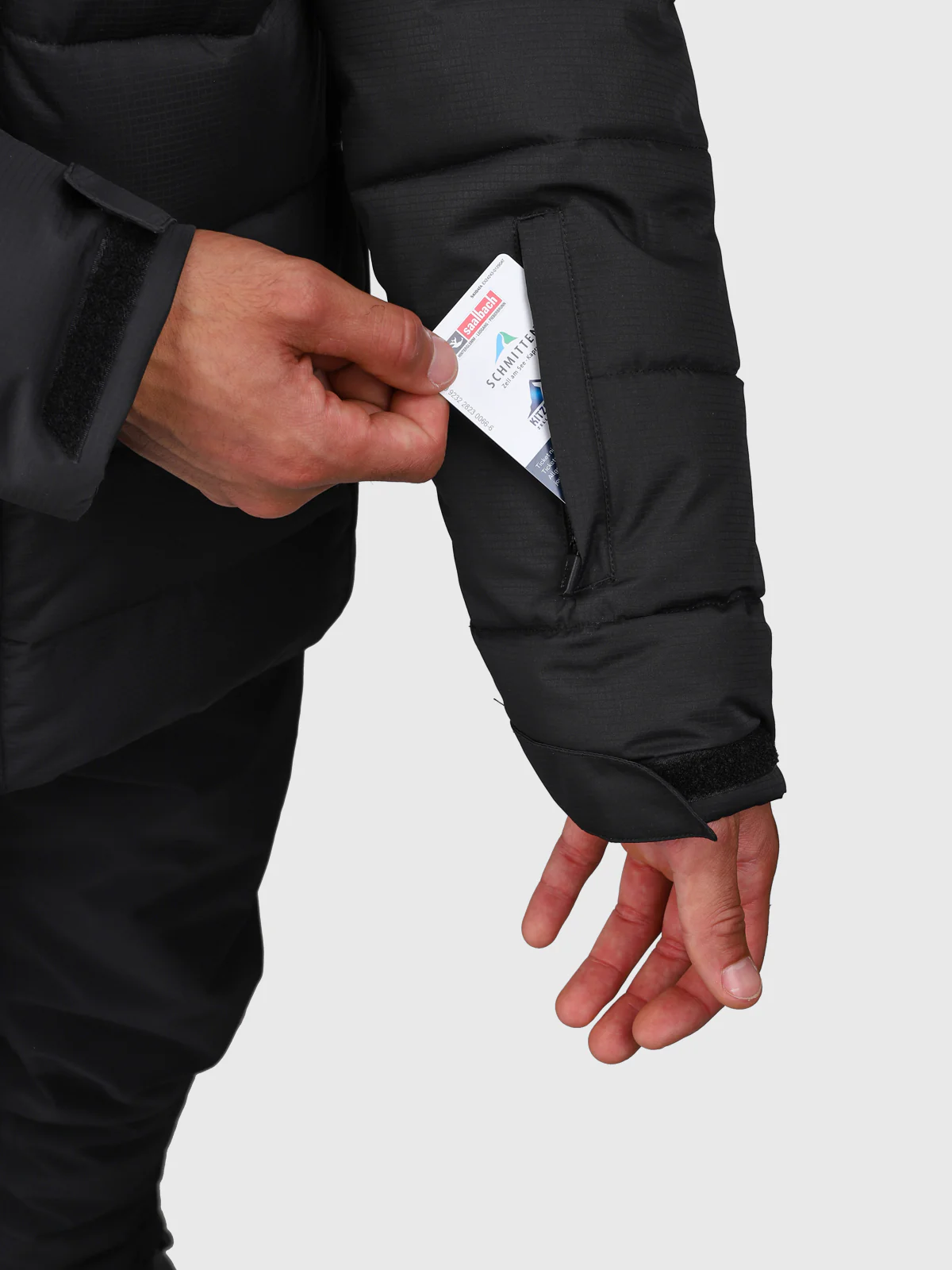 Stortan Men Snow Jacket | Black - Image 12