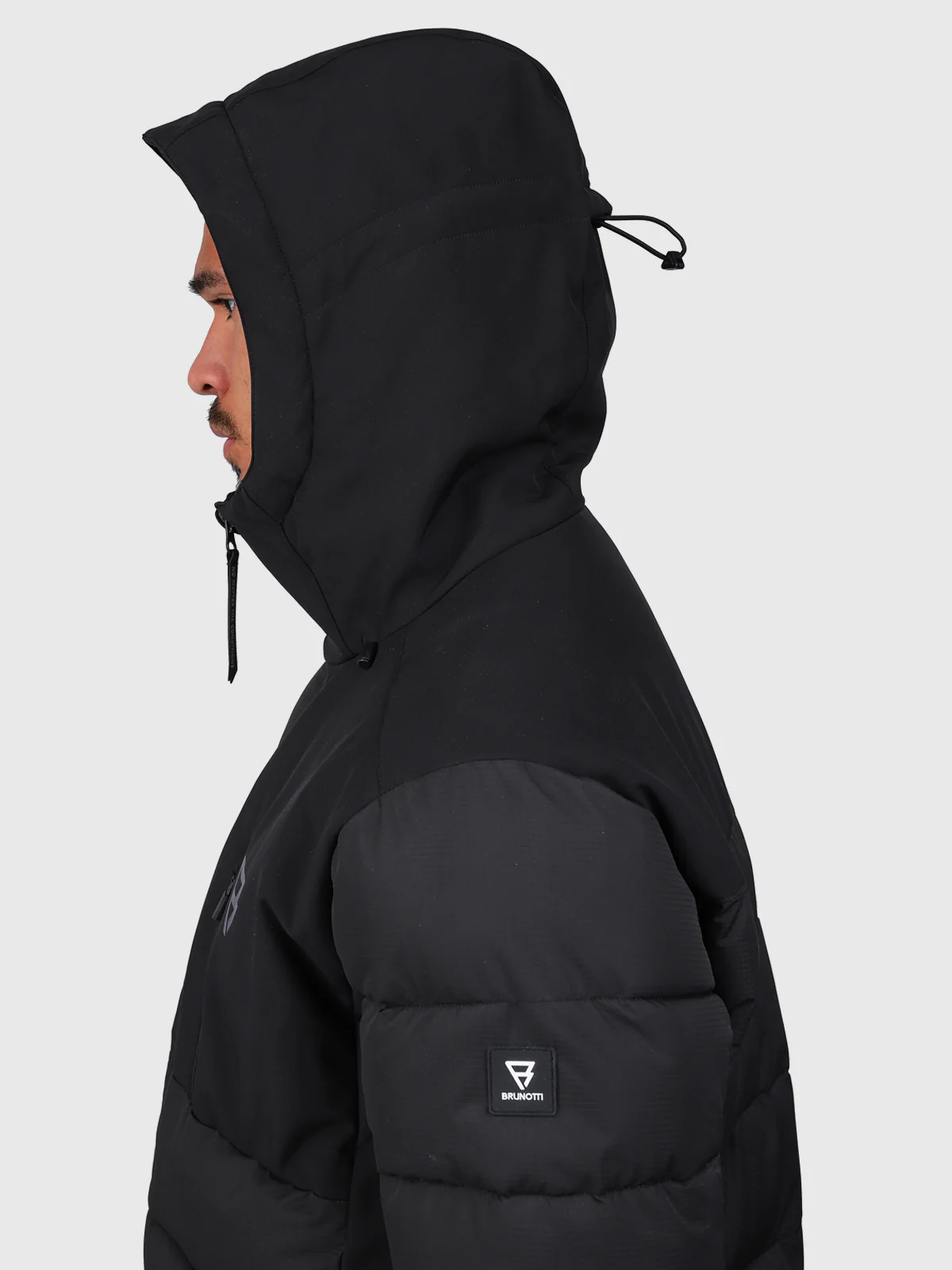 Stortan Men Snow Jacket | Black - Image 15