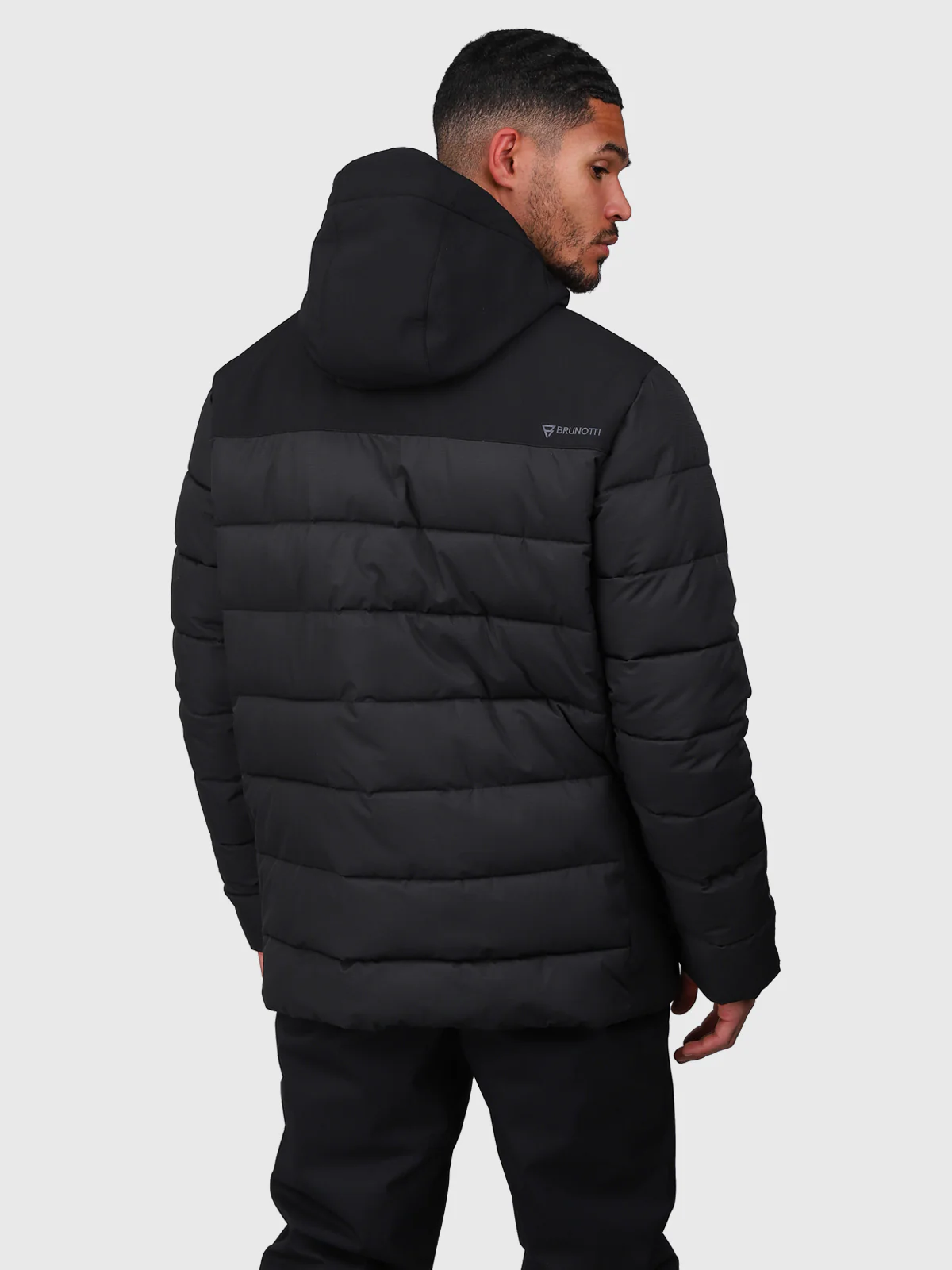 Stortan Men Snow Jacket | Black - Image 2
