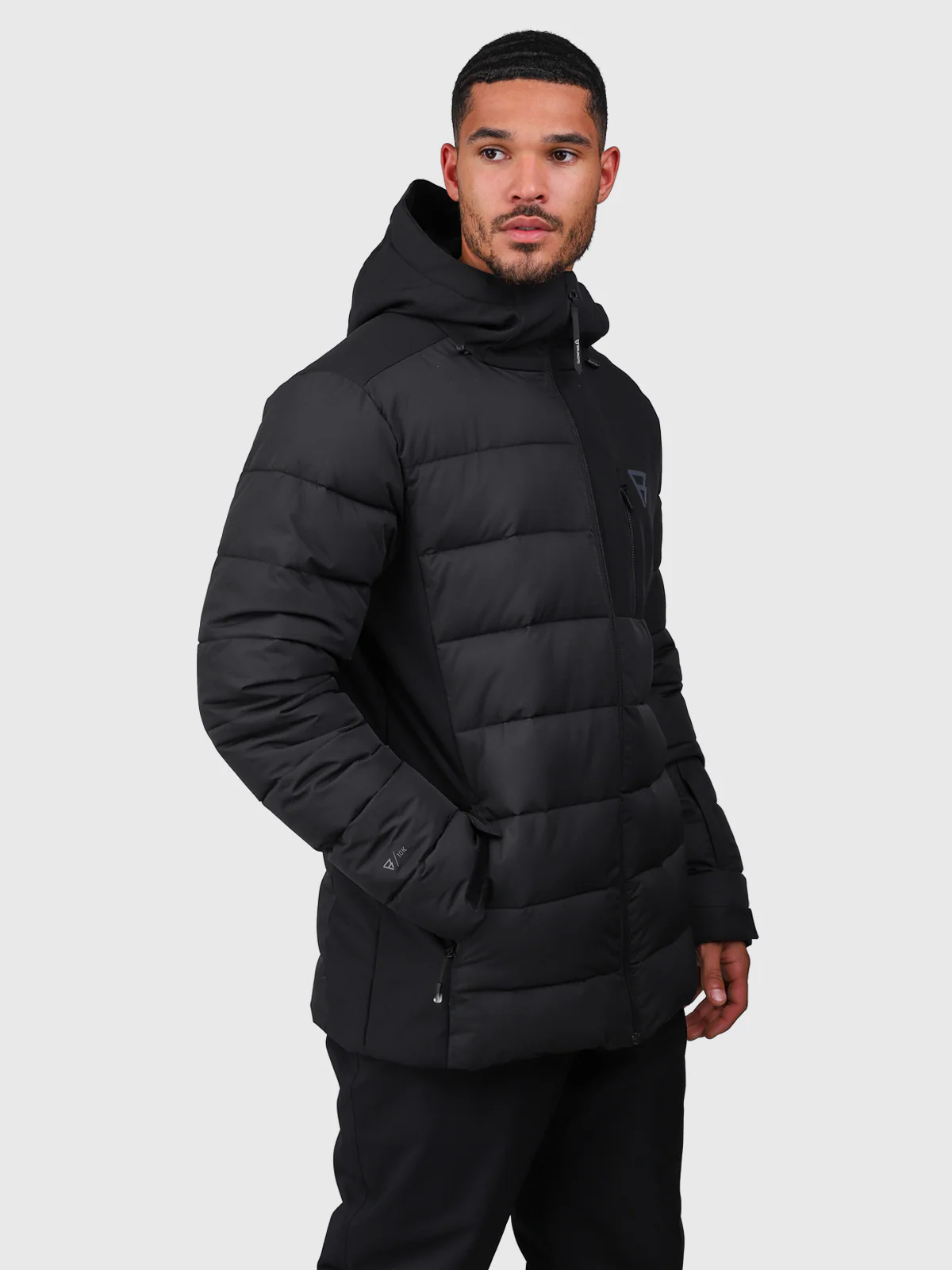 Stortan Men Snow Jacket | Black - Image 3