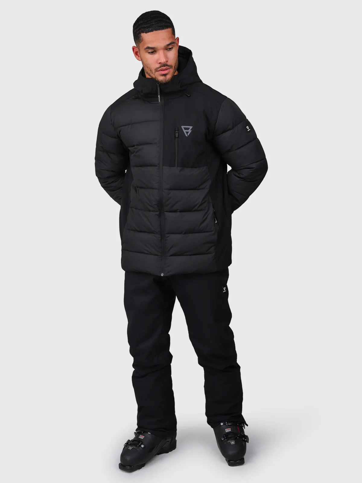 Stortan Men Snow Jacket | Black - Image 5