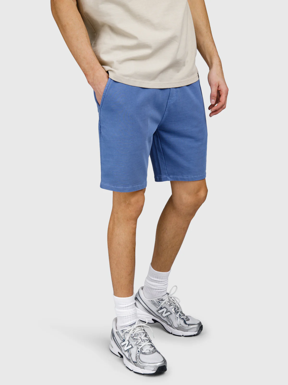 Stortes Men Sweat Shorts | Grayblue - Image 3