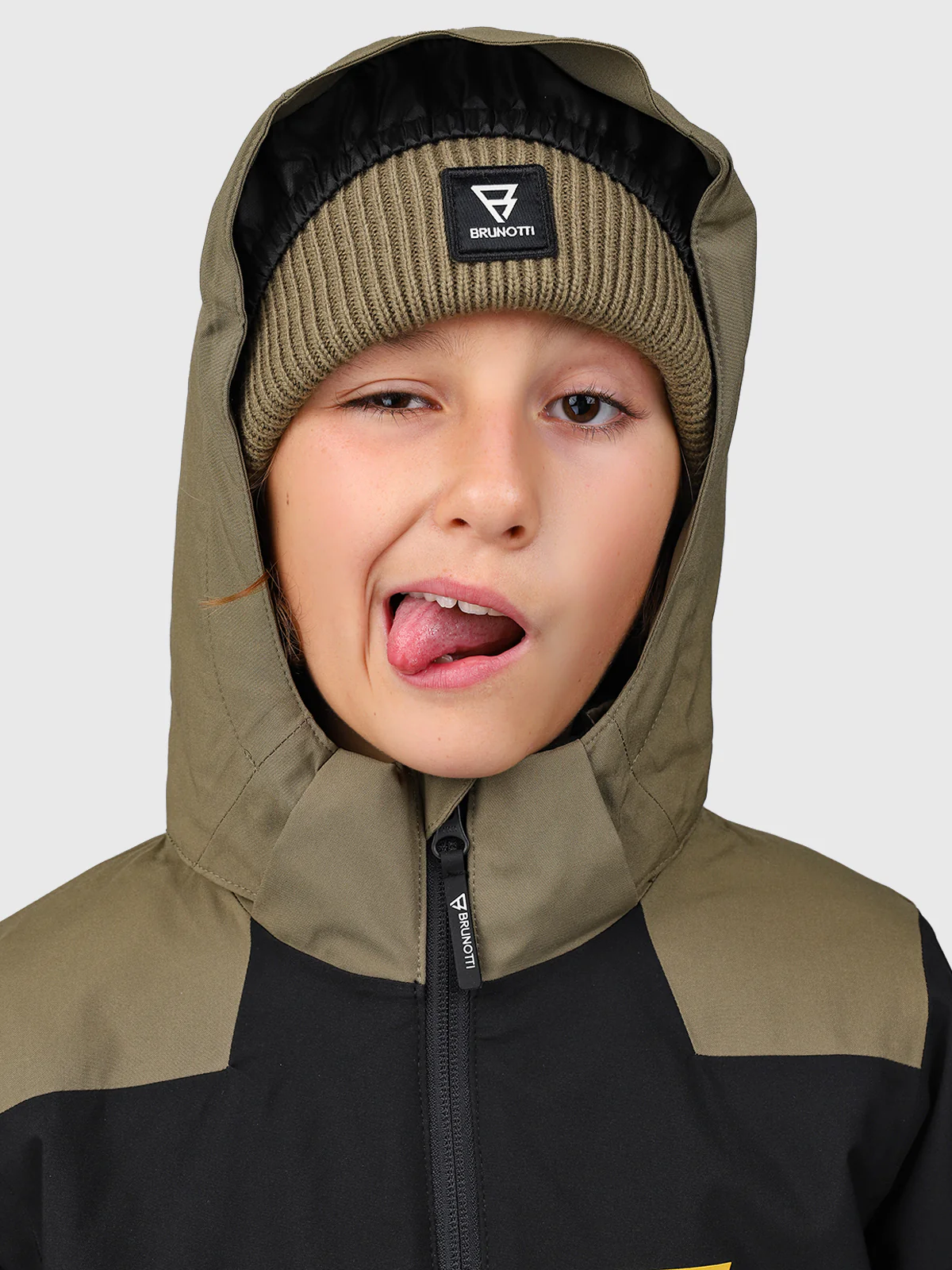 Strokersy Boys Snow Jacket | Dusky Green - Image 10
