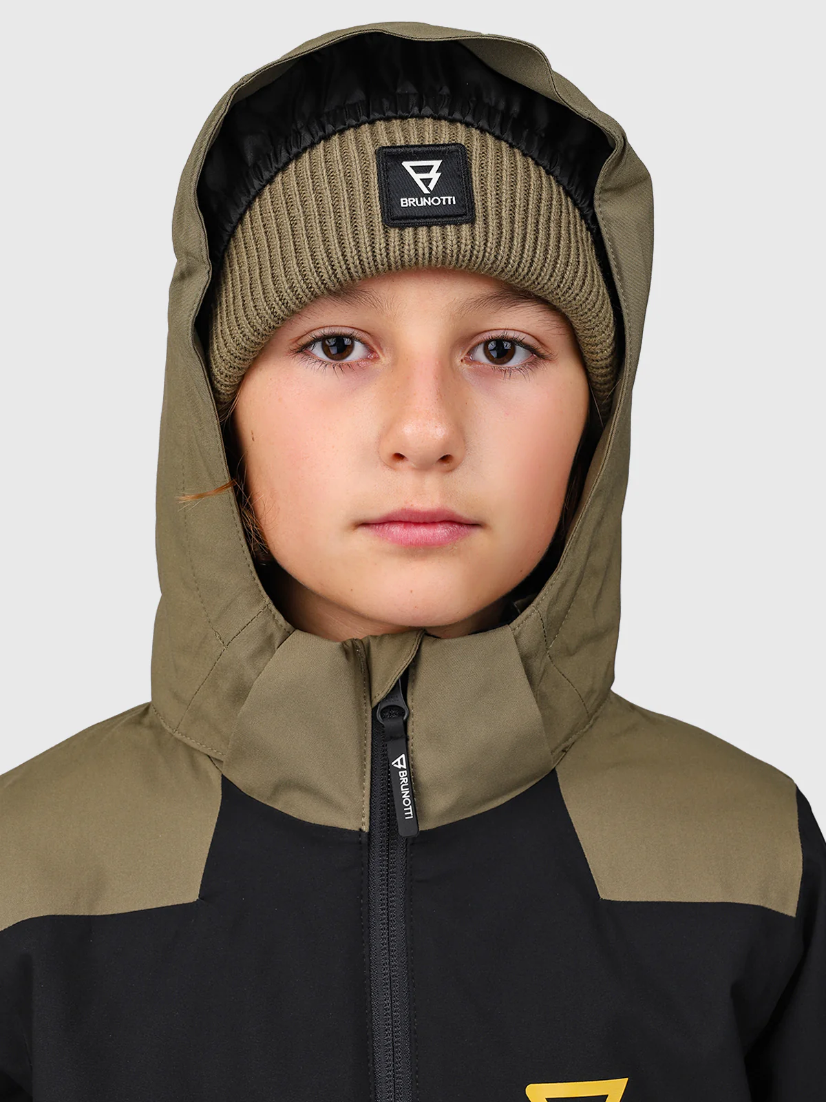 Strokersy Boys Snow Jacket | Dusky Green - Image 11