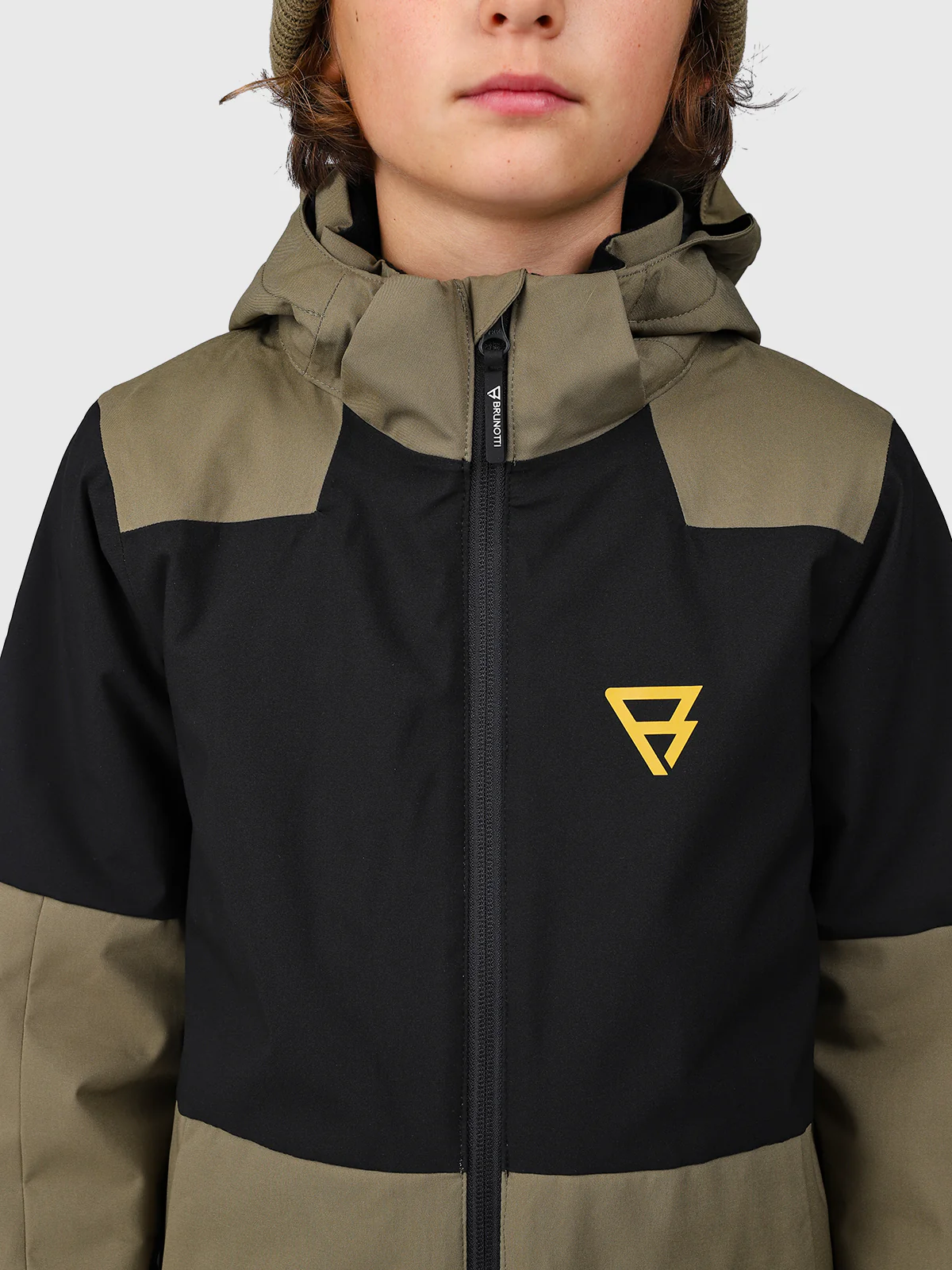 Strokersy Boys Snow Jacket | Dusky Green - Image 6