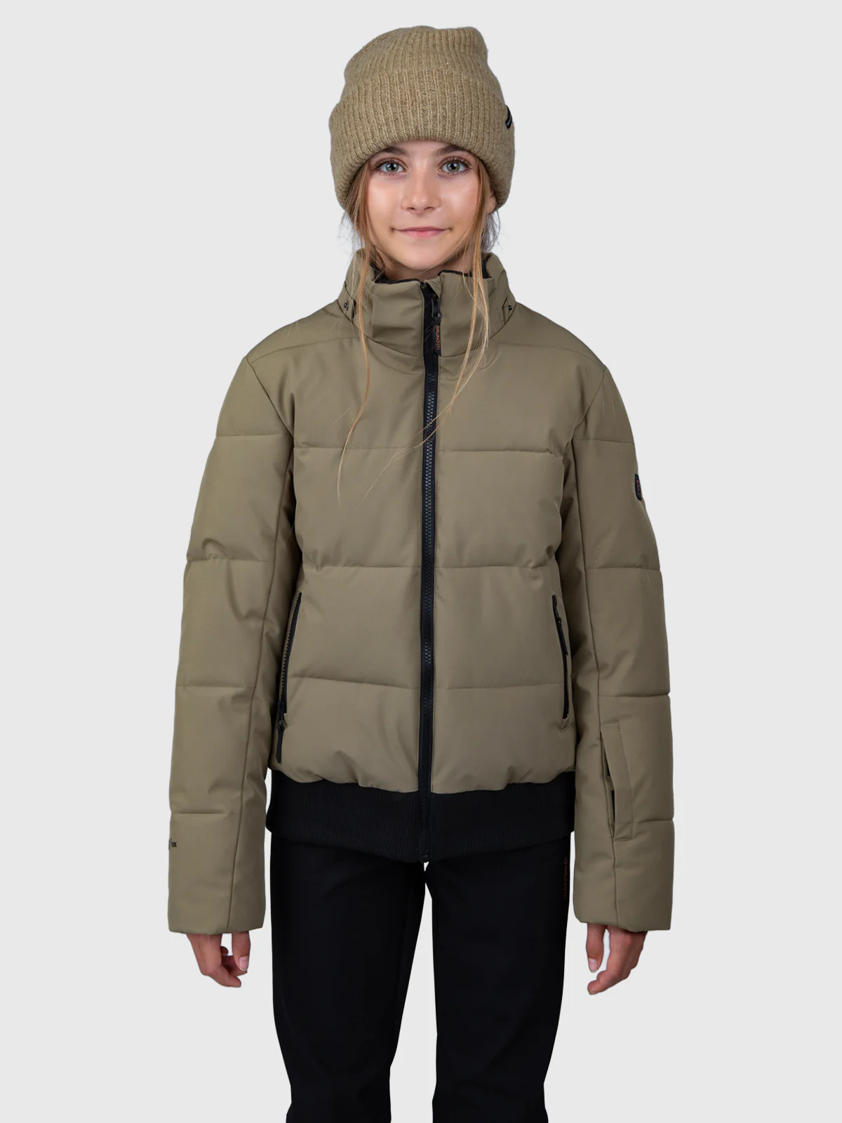 Suncrowny Girls Snow Jacket | Dusky Green - Image 14