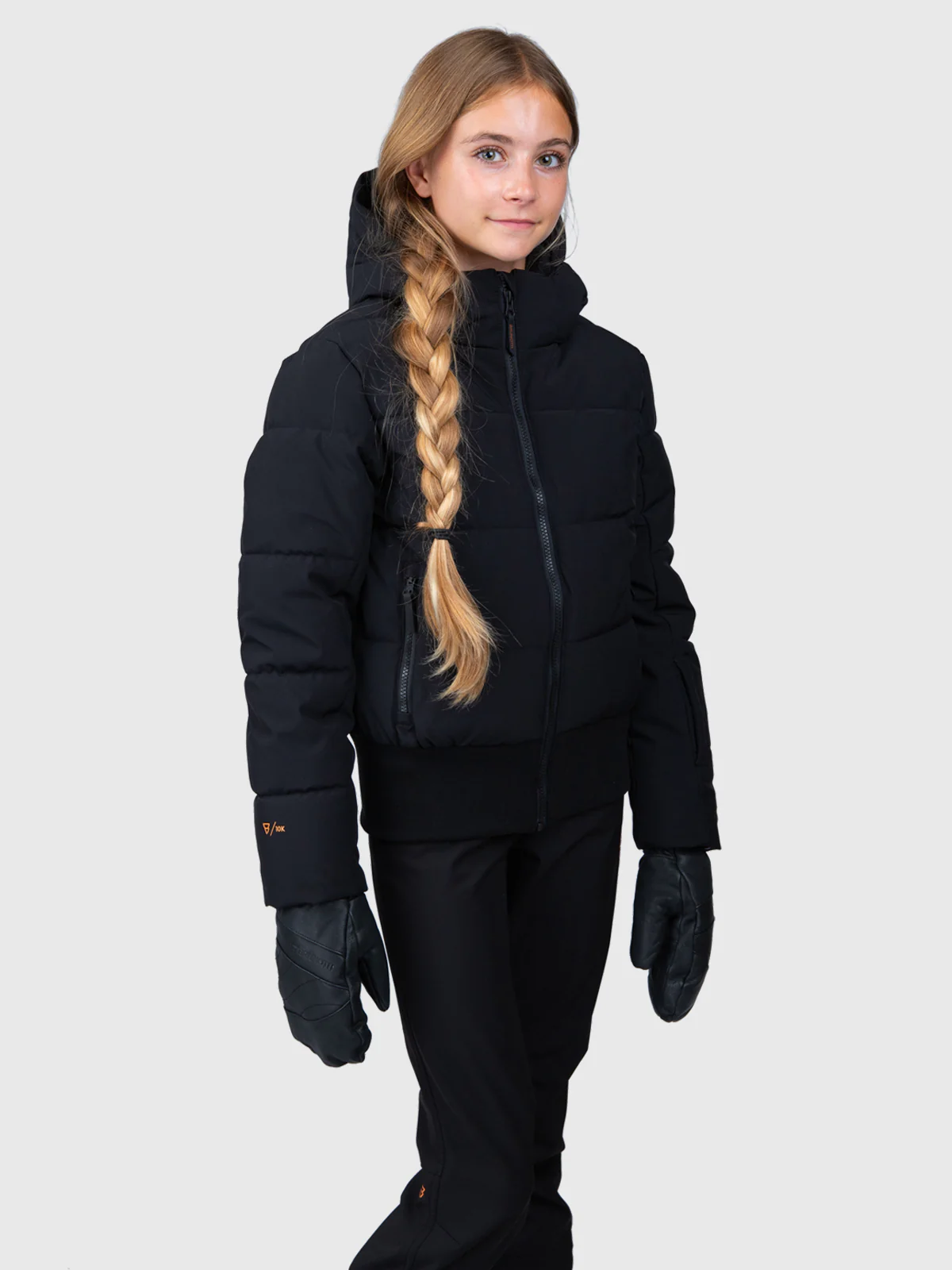 Suncrowny Girls Snow Jacket | Black - Image 3