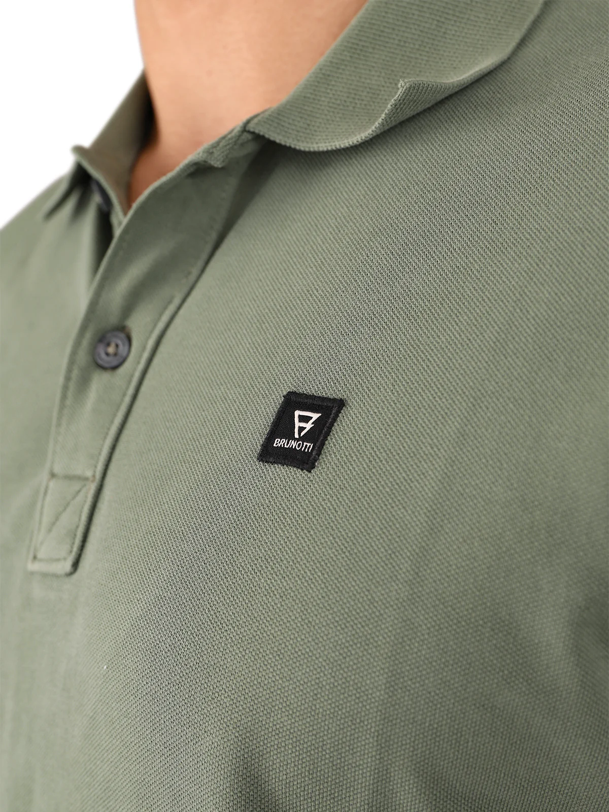 TavECO-N Men Polo Shortsleeve | Vintage Green - Image 6