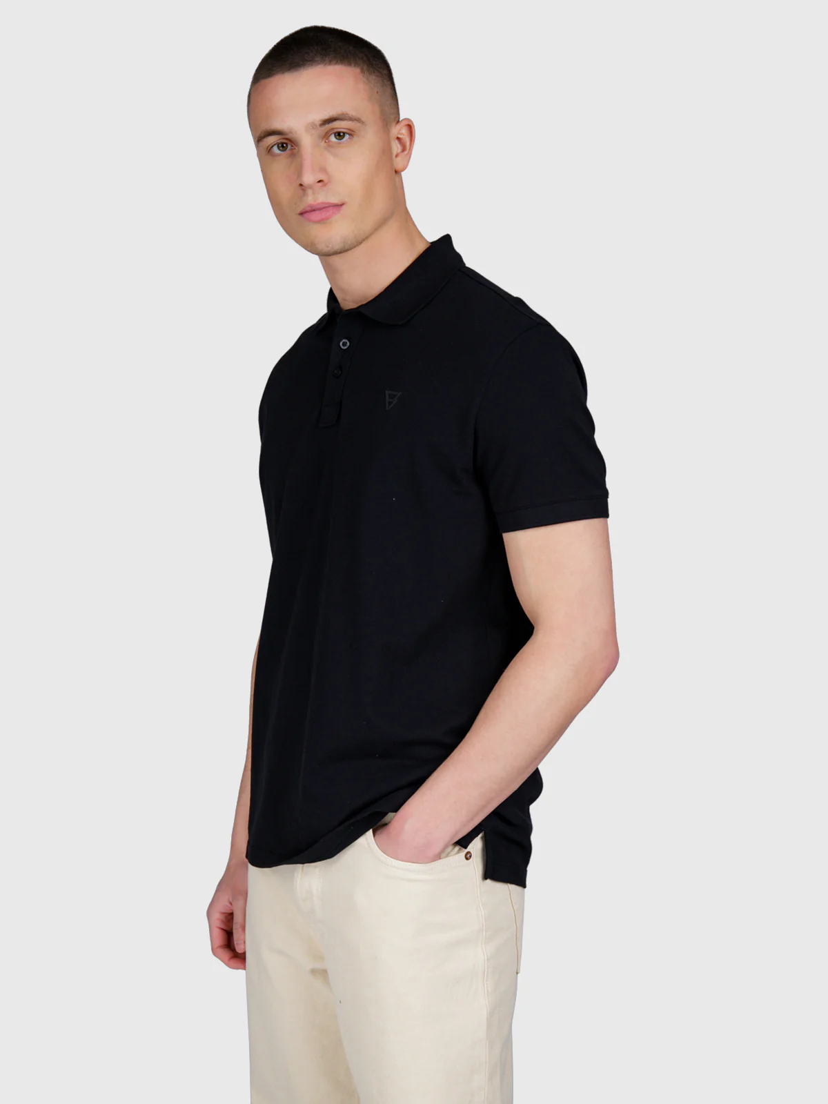Tavico Men Polo | Black - Image 4