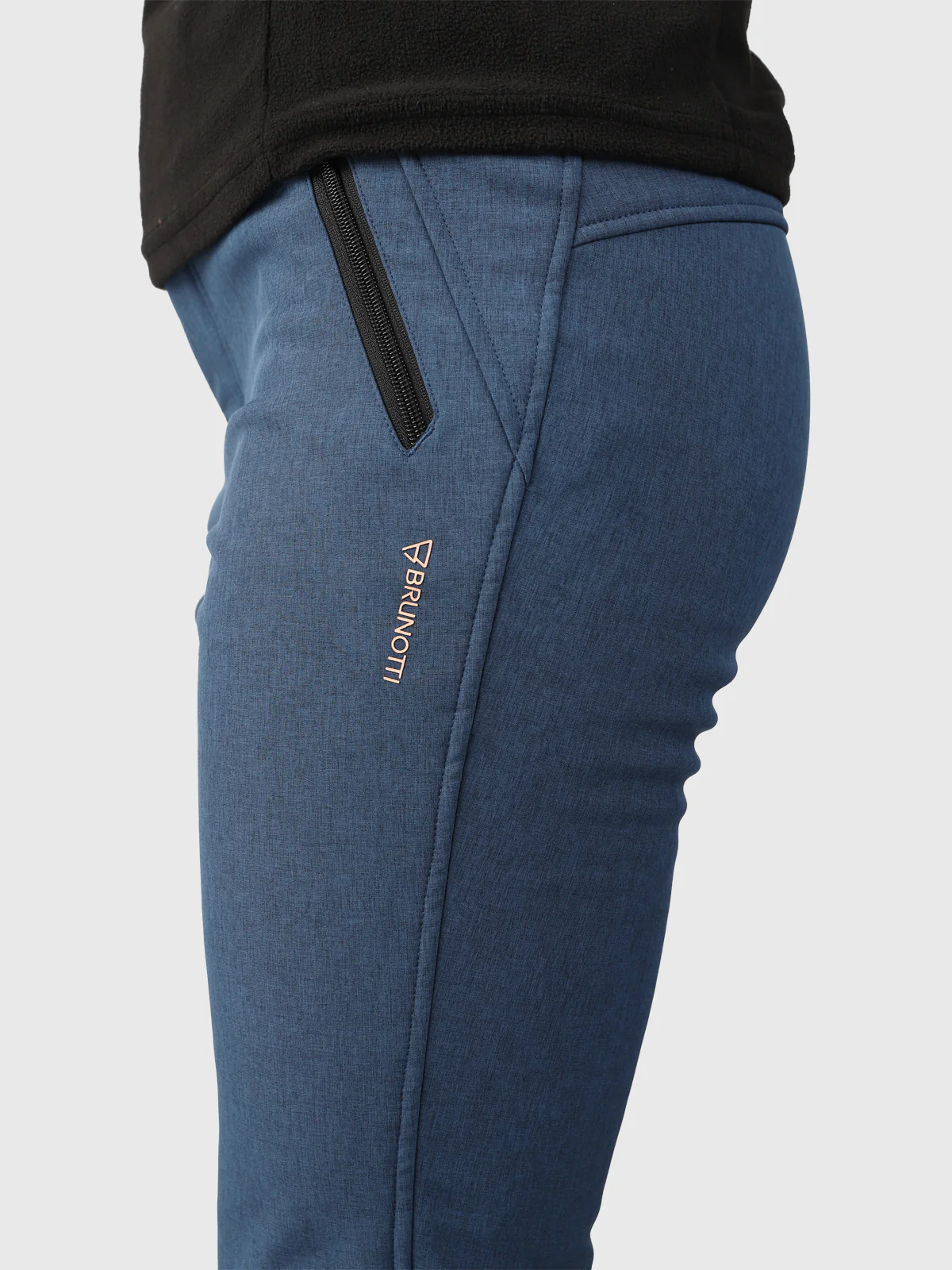 Tavors-Melange Women Softshell Snow Pants | Blue - Image 6