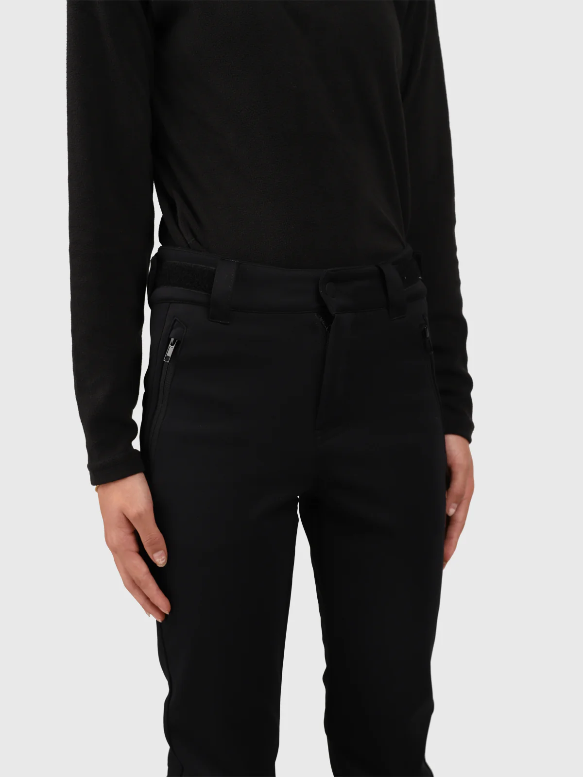 Tavorsy-N Girls Softshell Pants | Black - Image 5