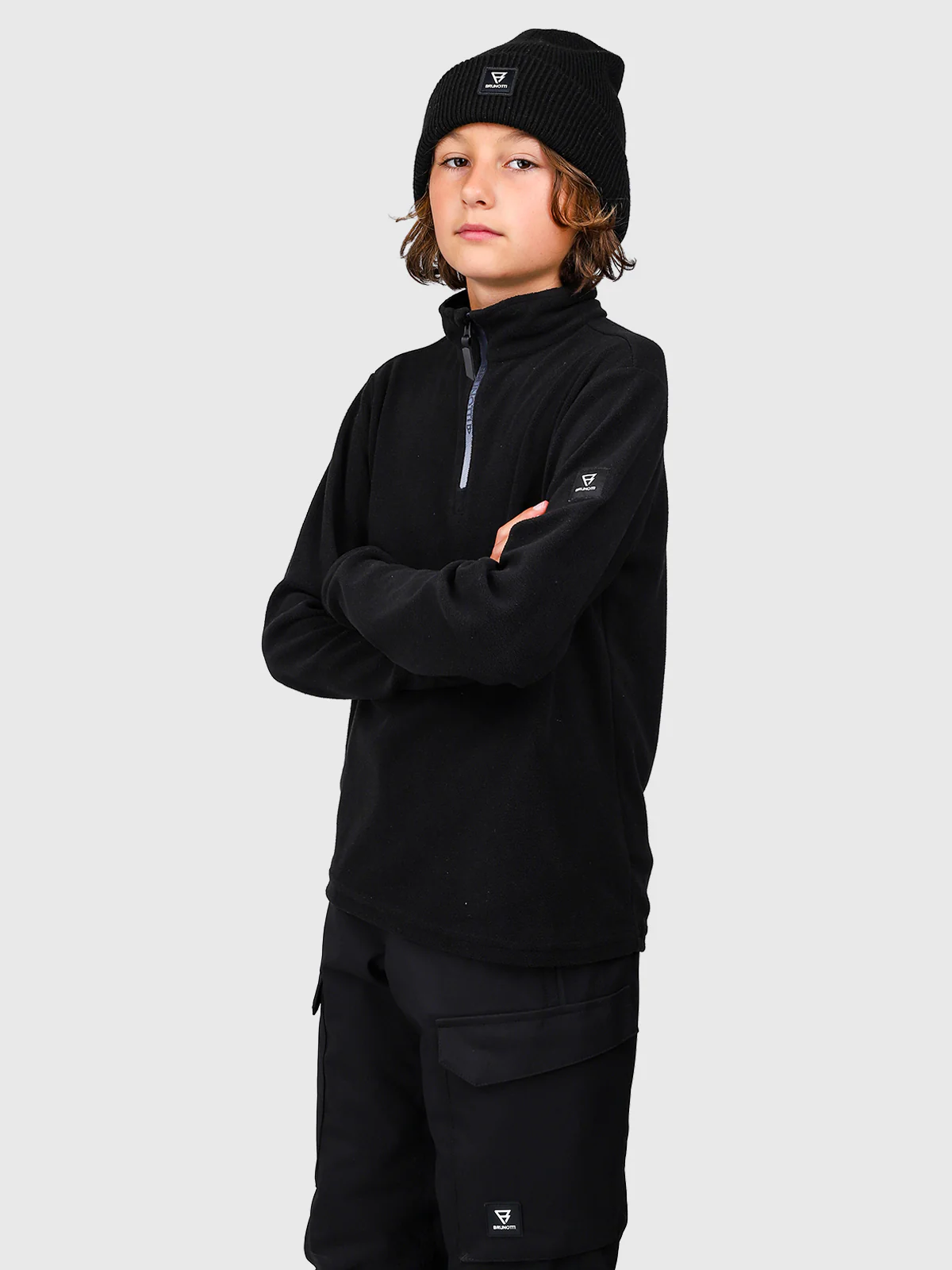 Tenny Boys Fleece | Black - Image 4