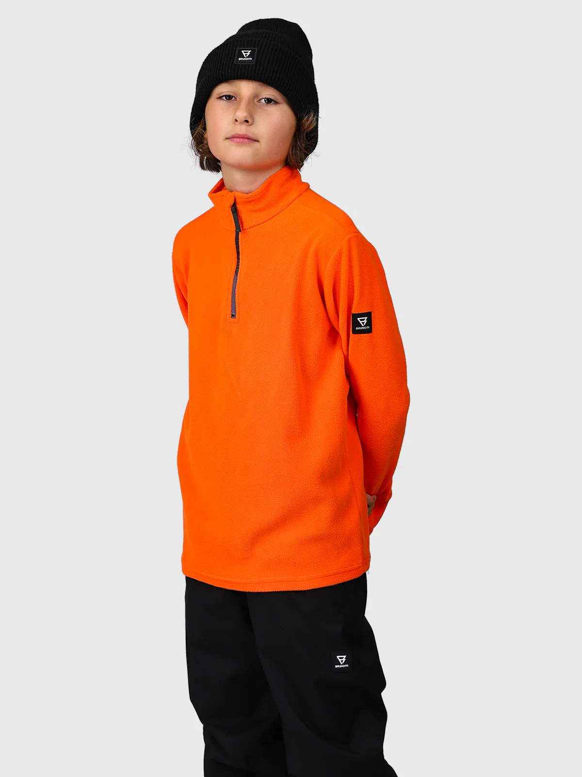 Tenny Boys Fleece | Punch Orange - Image 4