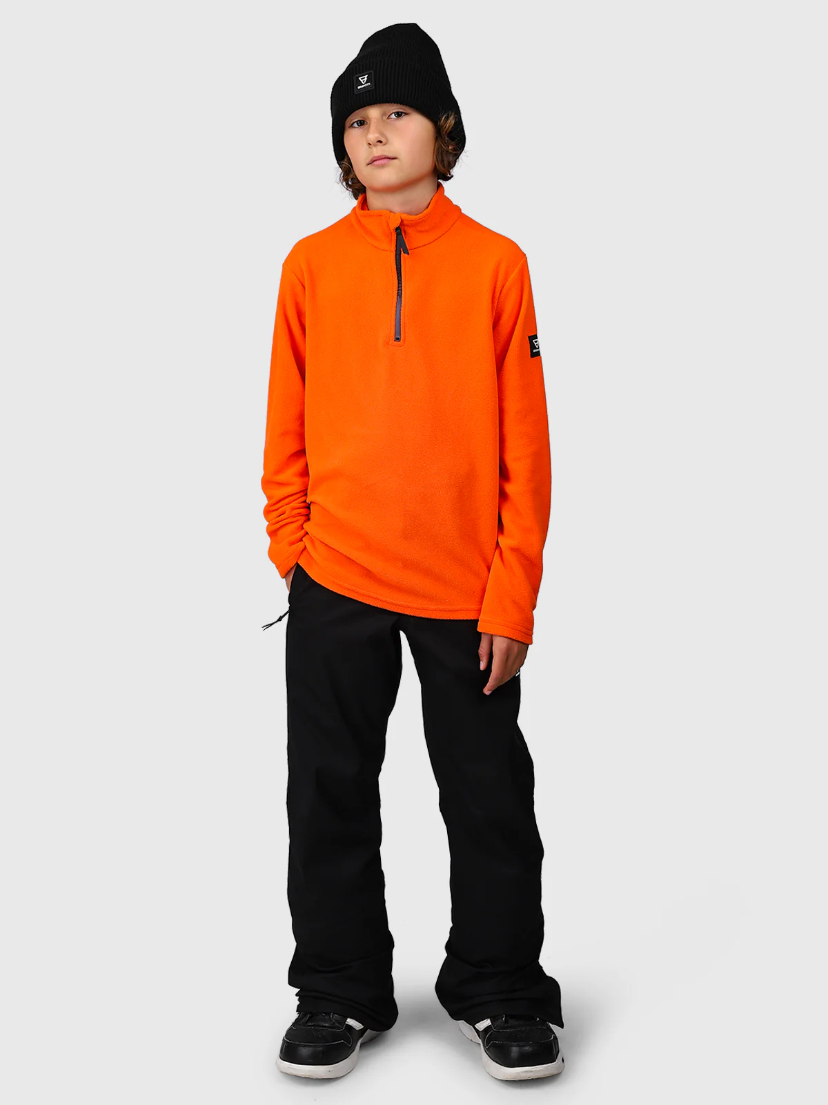 Tenny Boys Fleece | Punch Orange - Image 5