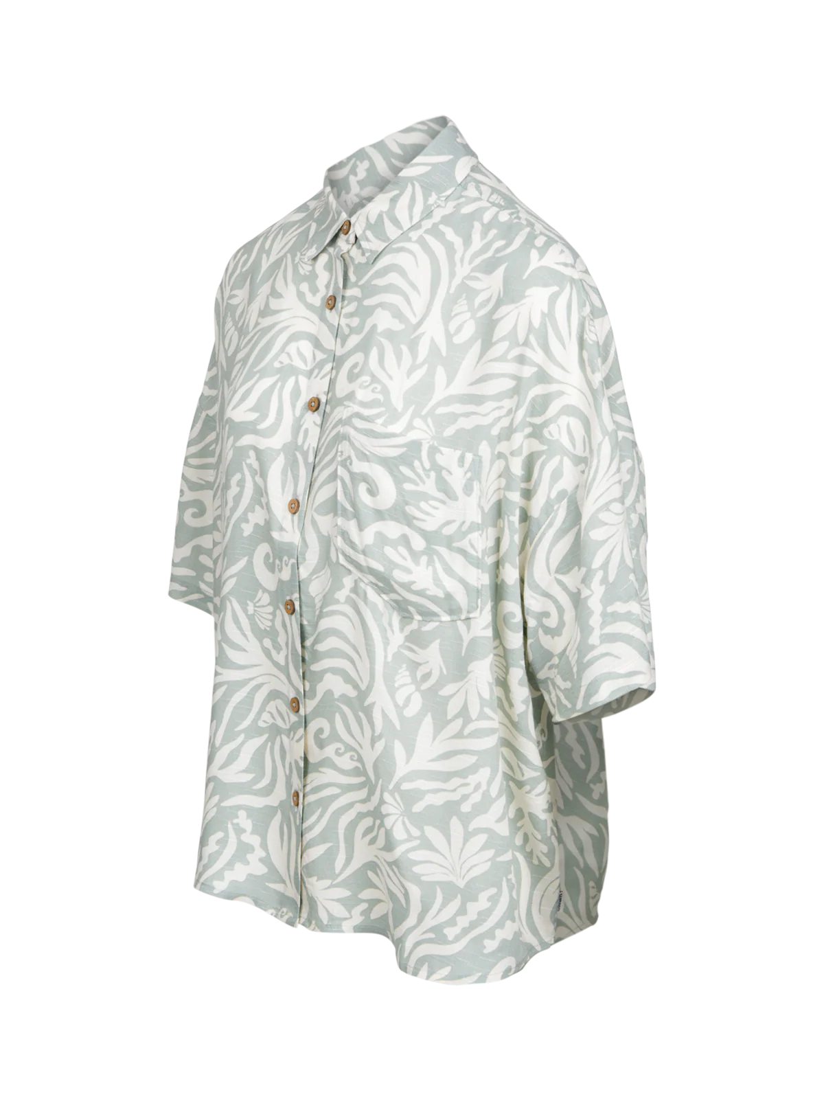 Teodhora Women Shirt | Aqua Grey - Image 9