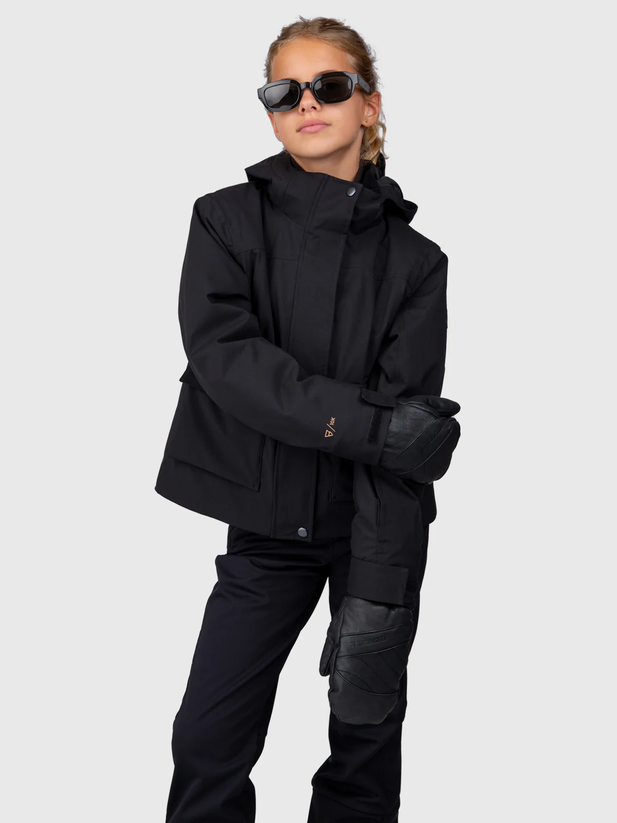 Terraski Girls Snow Jacket | Black - Image 3
