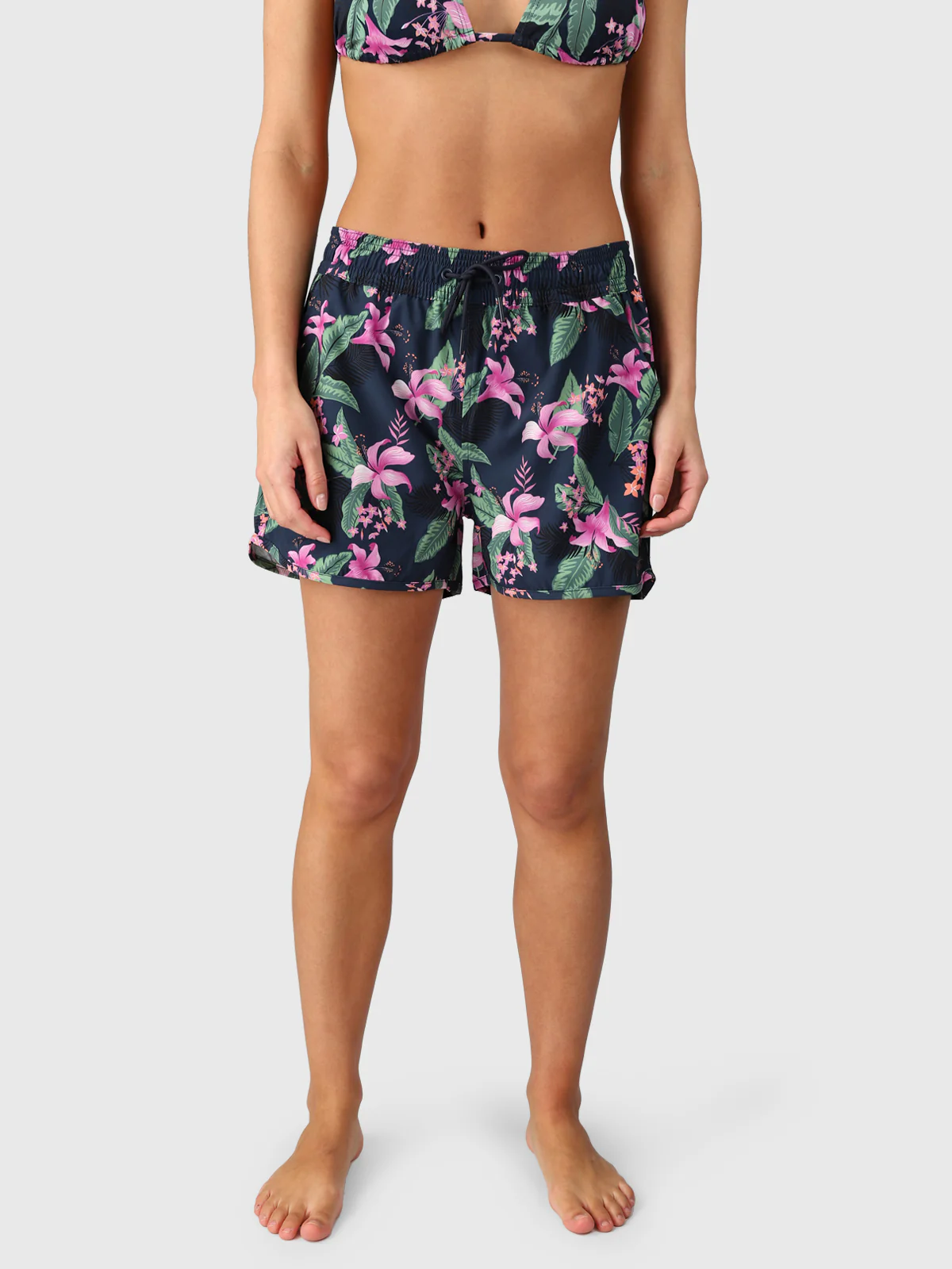 Toluca-Tropicana Women Swim Shorts | Indigo Blue - Image 2