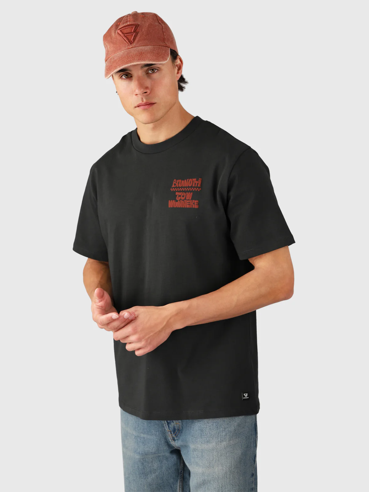 Tom-Artist Men T-shirt | Pirate Black - Image 3