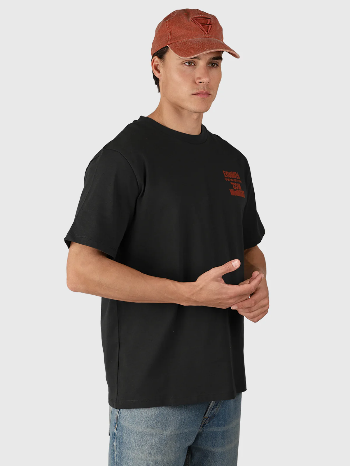 Tom-Artist Men T-shirt | Pirate Black - Image 4