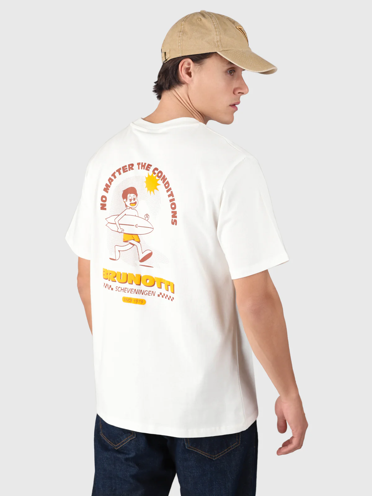 Tom-Artist Men T-shirt | Snow