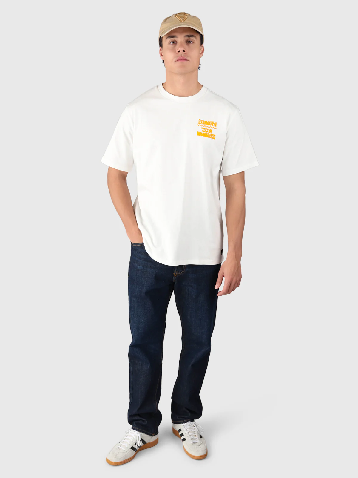 Tom-Artist Men T-shirt | Snow - Image 5