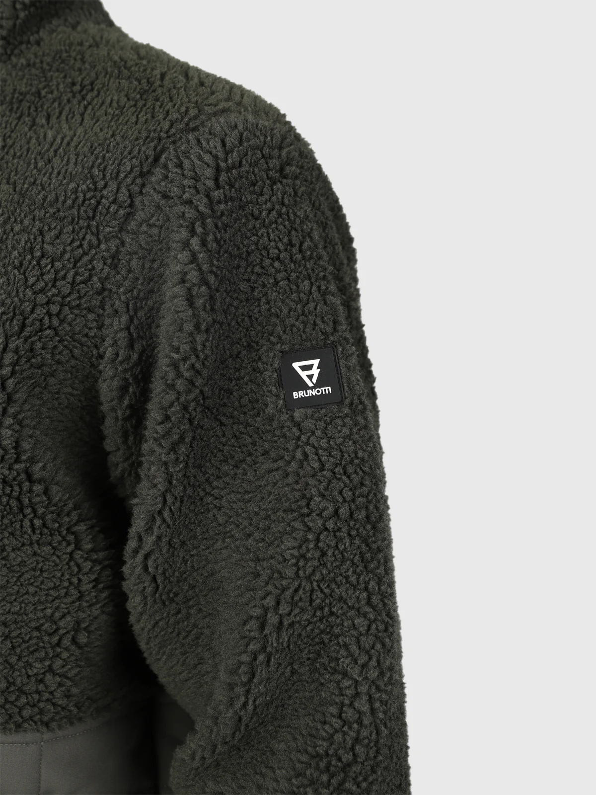 Tontio Men Teddy Jacket | Green - Image 5