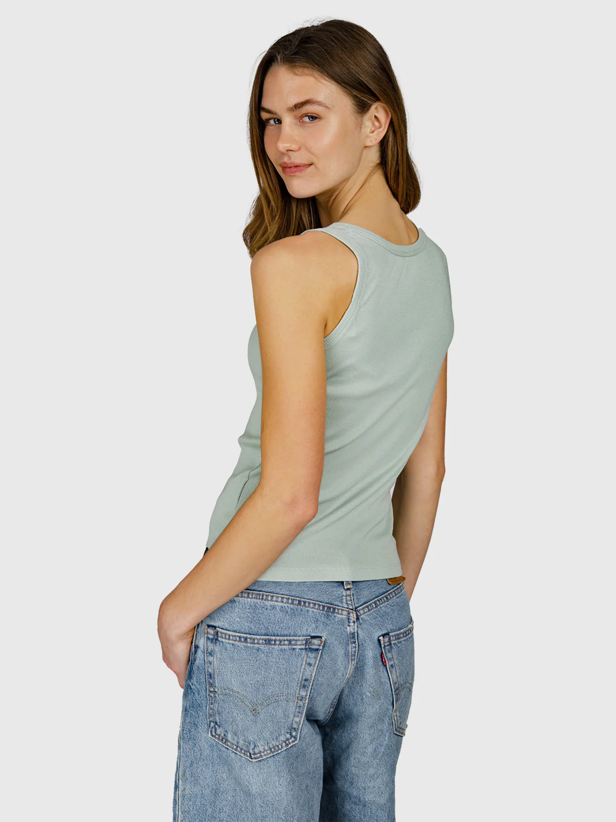 Toppira Women Top | Aqua Grey - Image 2