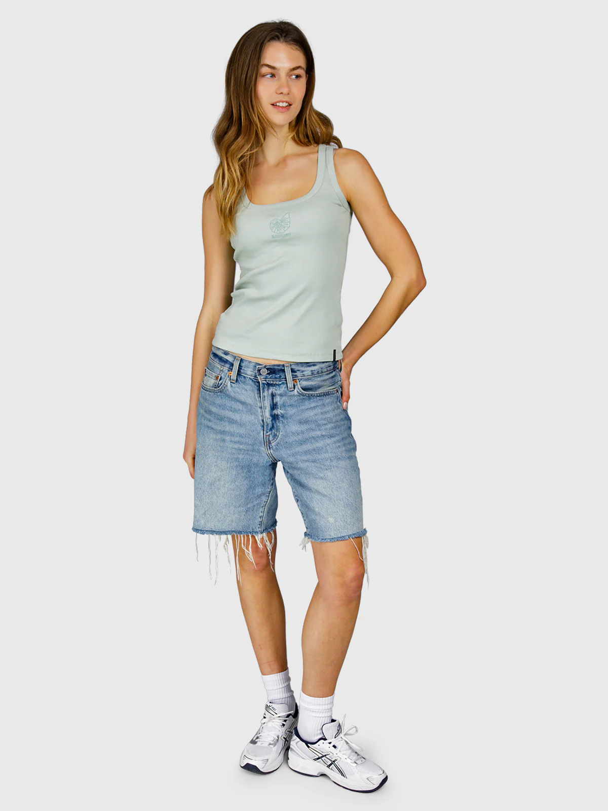 Toppira Women Top | Aqua Grey - Image 5