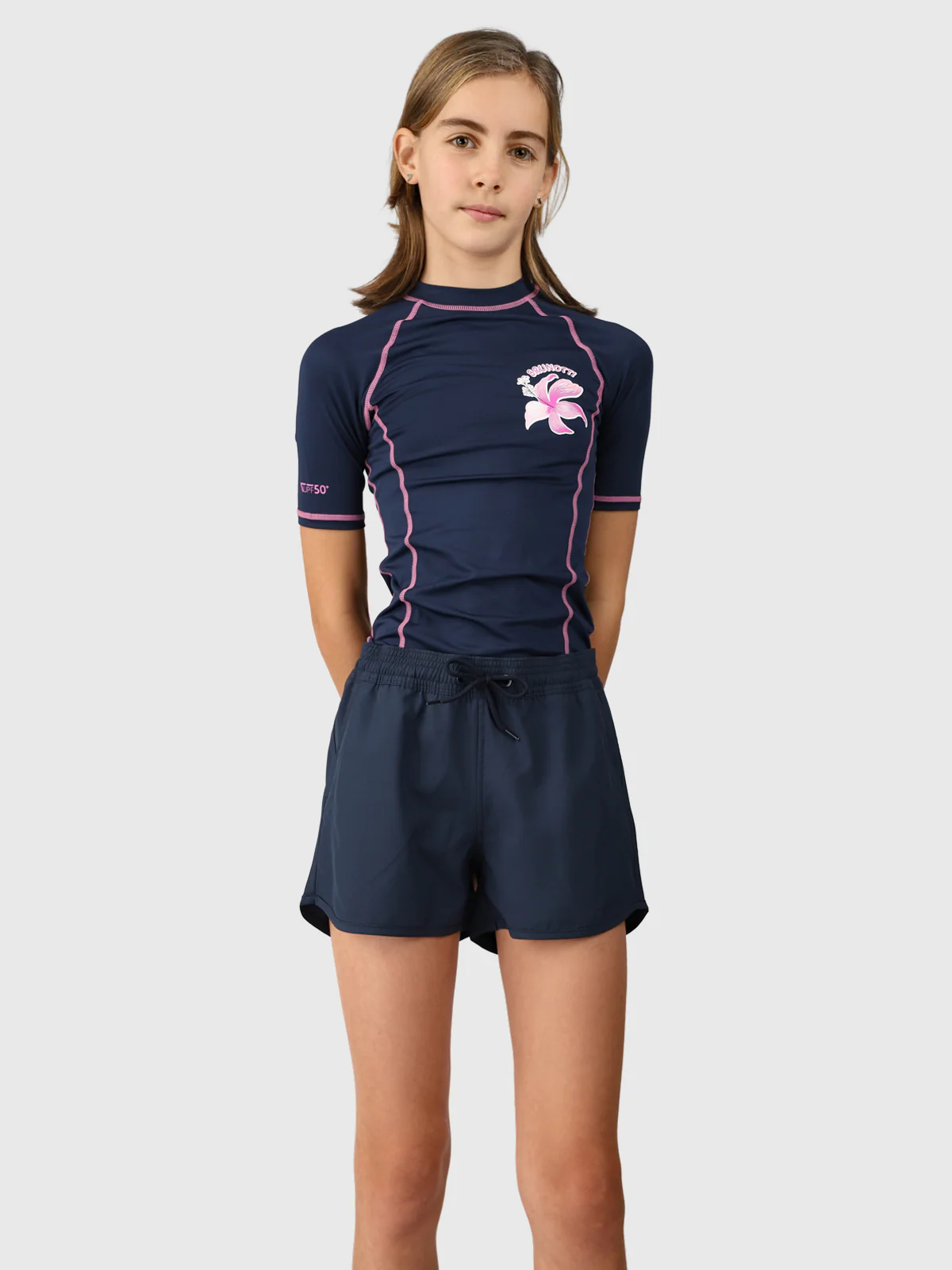 Tulya Girls Swim Shorts | Indigo Blue - Image 2