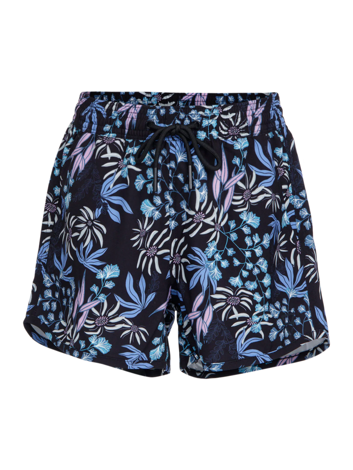 Tulya-Print Girls Swim Shorts | Black - Image 8
